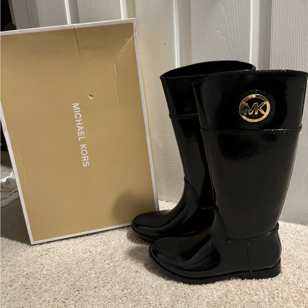 Michael Kors Rain boots logo 9